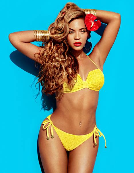 beyonce flaunts amazing bikini body in sexy new handm campaign pictures us weekly