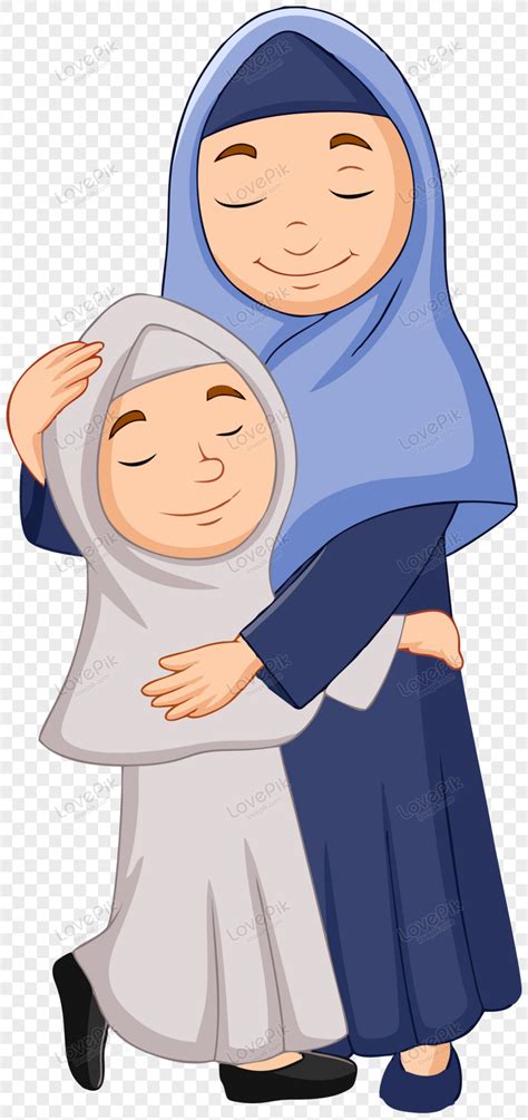 Kartun Muslim Indonesia Clipart