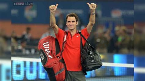 Iptl Federer Djokovic Steal The Show As Delhi Witness World Class