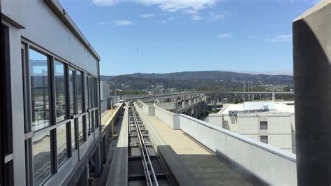 Riding San Francisco International Airport Airtrain People Mover