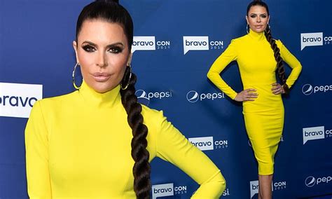 Lisa Rinna 56 Wows In A Bright Yellow Midi Dress And Glittering Heels