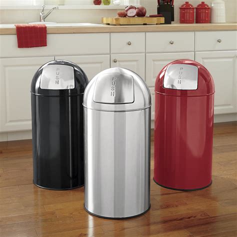 13 Gal Stainless Steel Trash Can Montgomery Ward
