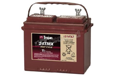 Trojan 24tmx 12v Deep Cycle Batterie Per Avviamento E Servizi Batt