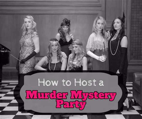 Often a few minor alterations in your home can add some simple ambiance to help get your guests in the mood. How to Host a Murder Mystery Party