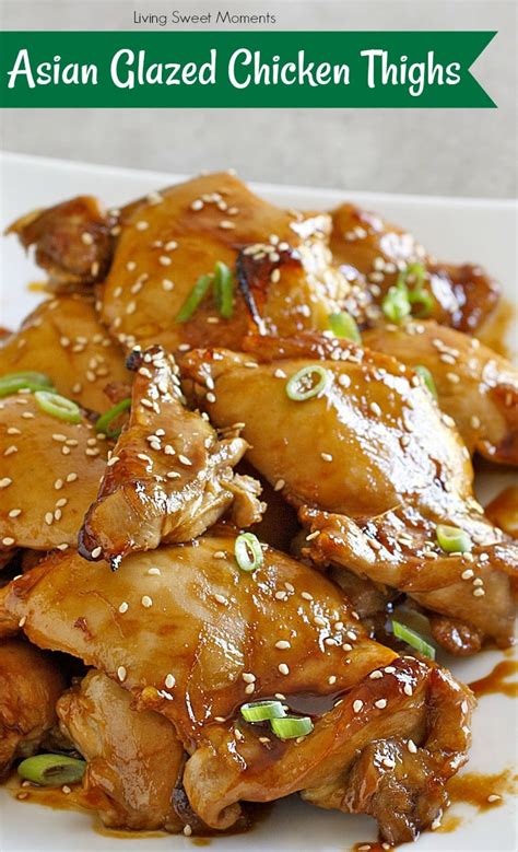 Asian Glazed Chicken Thighs Living Sweet Moments