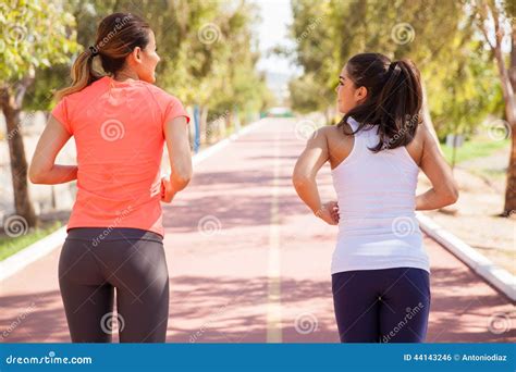 Friends Running Together Stock Photo Image Of Fitness 44143246