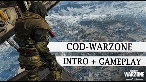 Cod Warzone Intro Gameplay Montage Youtube