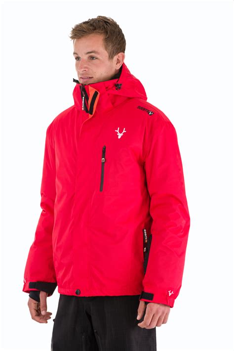 Red Ski Jacket Jackets