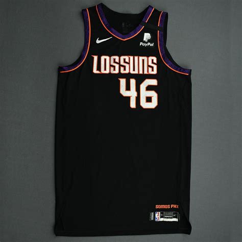 Shop phoenix suns jerseys in official swingman and suns city edition styles at fansedge. Aron Baynes - Phoenix Suns - Game-Worn City Edition Jersey ...