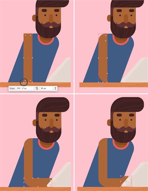 Creating A Flat Design Character In Adobe Illustrator A Step By Step