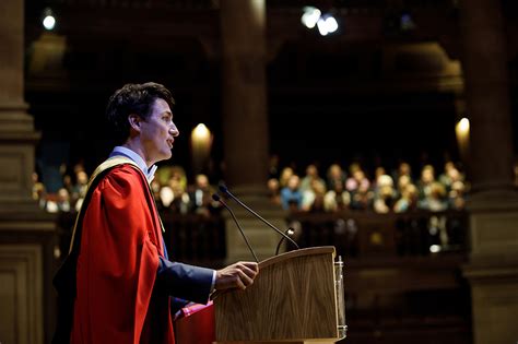 Prime Minister Justin Trudeau Receives An Honorary Degree From The University Of Edinburgh