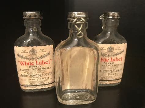 Vintage Advertisingliquor Bottlesminiatureset Of Etsy