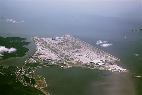 Filea Birds Eye View Of Hong Kong International Airport