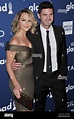(L-R) Arielle Kebbel and Boyfriend arrives at the 29th Annual GLAAD ...