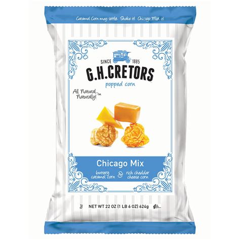 Gh Cretors Popcorn Chicago Mix 15 Oz Each 24 Bags Total
