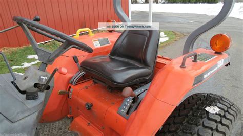 Kubota L2900 4x4 4wd Compact Loader Tractor 29 Hp Diesel 1400 Hrs Glide