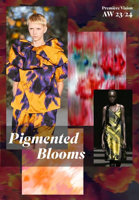 Première Vision Aw 23 24 Print And Pattern Trend Report In 2022 Color