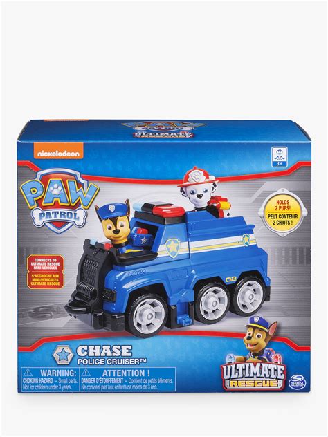 Paw Patrol Chases Ultimate Rescue Police Cruiser At John Lewis And Partners