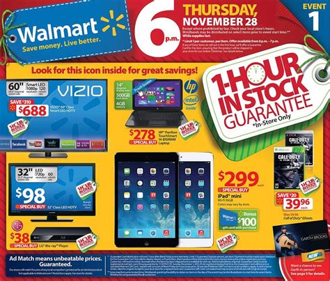 What Time Did Best Buy Open On Black Friday 2013 - 2013 Black Friday Ads: Walmart Ad Scan Leaks Online