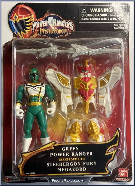 Green Power Ranger Transforms To Steedergon Fury Megazord Power