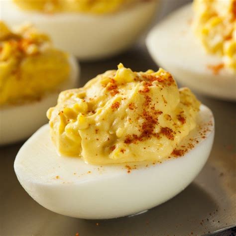 Deviled Eggs Recipe Healthy Snacks Recipes Recipes Food