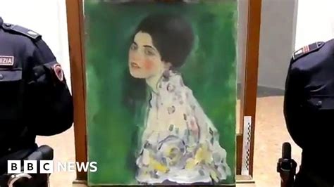 Portrait Of A Lady Stolen Klimt Mystery Solved By Gardener In Italy