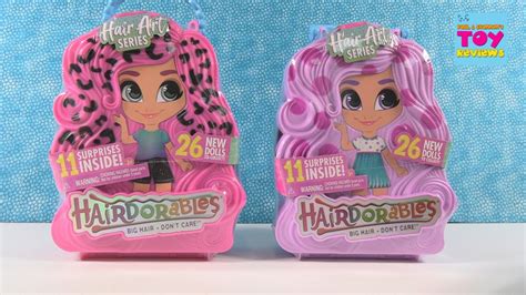 Hairdorables Hair Art Series Blind Box Doll Unboxing Review