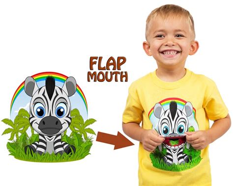 Animal T Shirt Safari Shirt Zebra Tee Child Clothing Kids Etsy