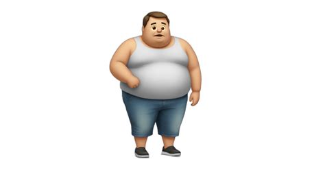 Obese Man Ai Emoji Generator