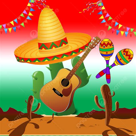Cinco De Mayo Background Mexican Mexico Fiesta Background Image For