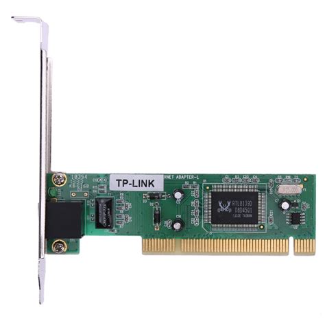 Wired Networking Cards Pci Realtek Rtl8139d 10100m 10100mbps Rj45