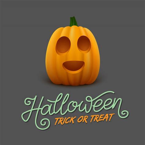 Premium Vector Halloween Trick Or Treat Vector Illustration