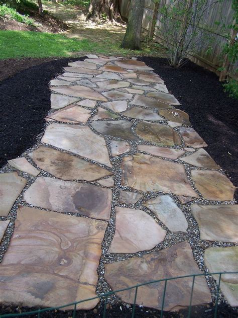 How To Install Flagstone Patio Engineering Discoveries Pea Gravel