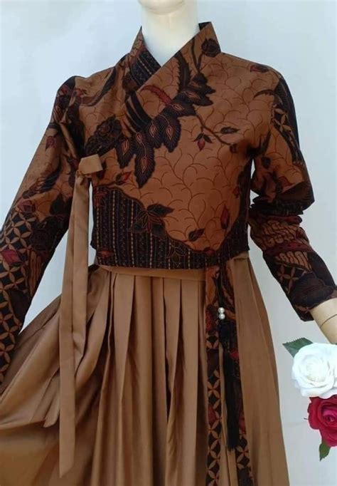 Hijab Batik Dress Modern Batik Fashion Batik Dress
