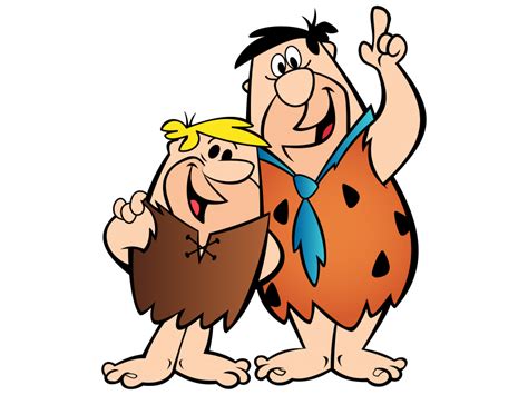 Fred Flintstone And Barney Rubble Png Transparent Image
