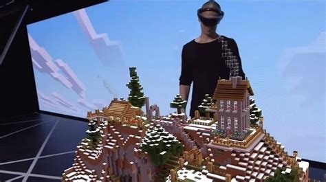 Minecraft Could Be The Killer App For Hololens Techspot