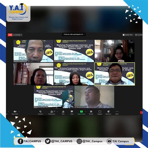 Workshop Pengembangan Instrumen serta Pengujian Kualitas ...
