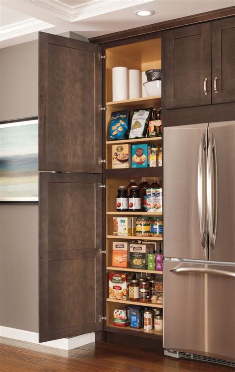 Dover white kitchen pantry a blend of urban farmhouse style with the a blend of urban farmhouse style with the traditional bun foot design. A tall kitchen pantry is a must-have for storing groceries ...