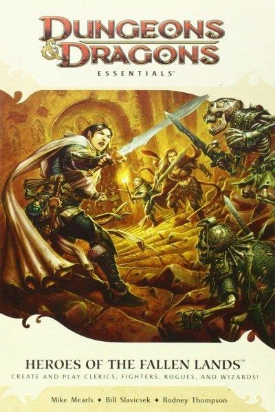 Dandd Essentials Heroes Of The Fallen Lands 4th Edition Dungeons And