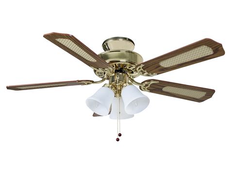Offers up to 33% more light. Fantasia Las Vegas 42 Polished Brass Ceiling Fan Light 12 ...