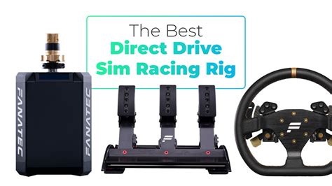 The Best Direct Drive Sim Racing Setup Complete Build Guide 2022