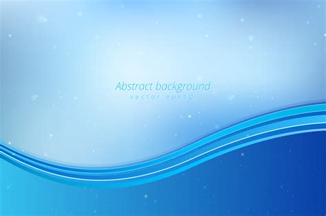 Blue Abstract Waves Background 570713 Vector Art At Vecteezy