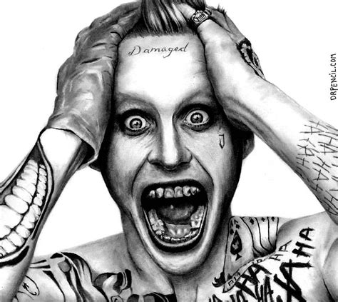 Low effort posts may include: Jared Leto As The Joker Drawing by Rick Fortson