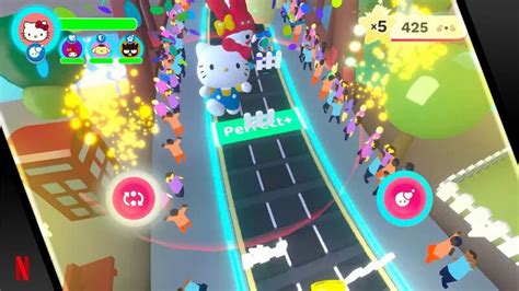 Rhythmic Charming Streaming Games Hello Kitty Happy Parade Janpost