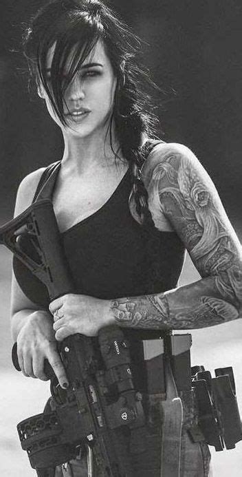 Pin On Badass Babes With Guns