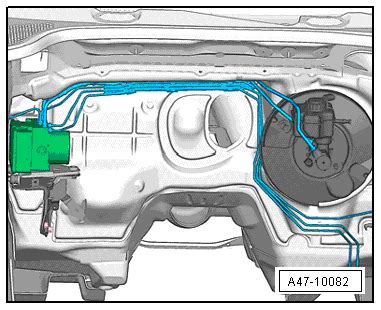 Audi Workshop Service And Repair Manuals A Mk Brake System Brakes Hydraulics Regulator