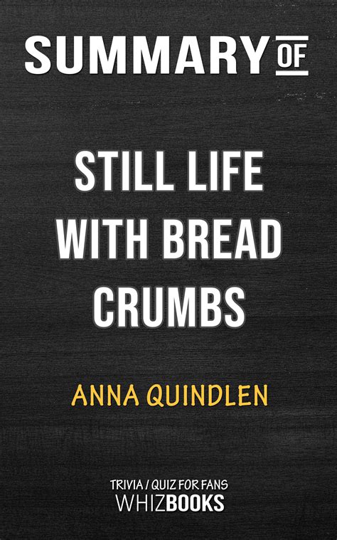Summary Of Still Life With Bread Crumbs A Novel By Anna Quindlen