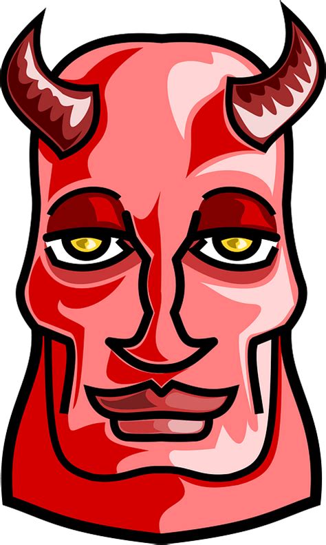 Red Devil Face Clipart Free Download Transparent Png Creazilla