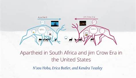 apartheid vs. jim crow laws by N'sou Hoba