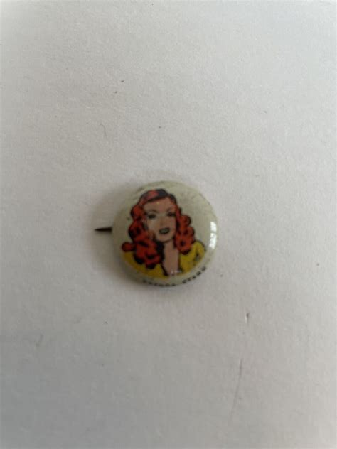 Lot Of 6 1940s Kelloggs Pep Pins Pinback Buttons Comic Strip